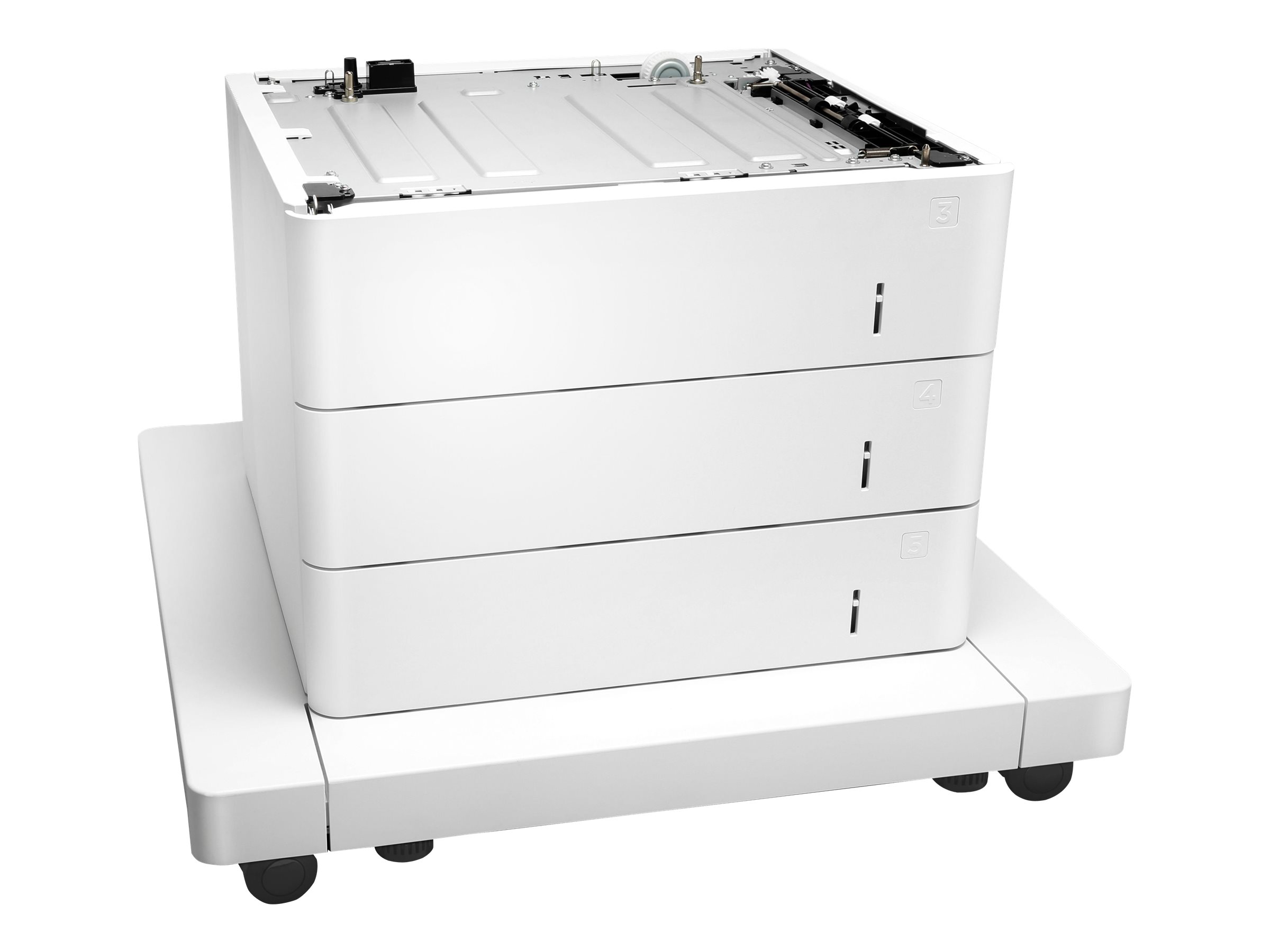 HP Papierzuführung mit Schrank - Druckerbasis mit Medienzuführung - 1650 Blätter in 3 Schubladen (Trays)