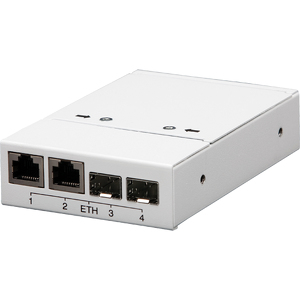 Axis T8607 Media Converter Switch - Medienkonverter - GigE - 10Base-T, 100Base-TX, 1000Base-X, 100Base-X - 2 Anschlüsse - 2 x RJ-45 / 2 x SFP (mini-GBIC)