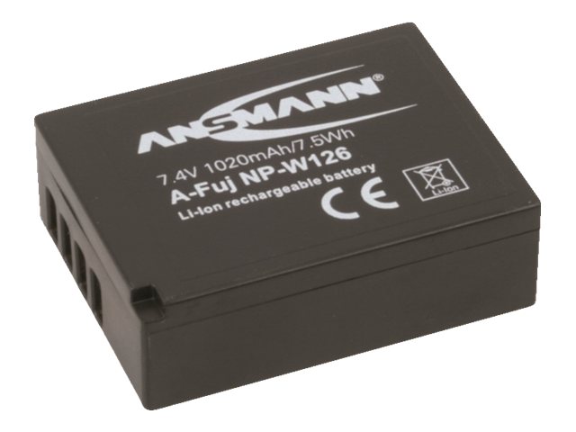 Ansmann A-Fuji NP-W 126 - Batterie - Li-Ion - 1020 mAh