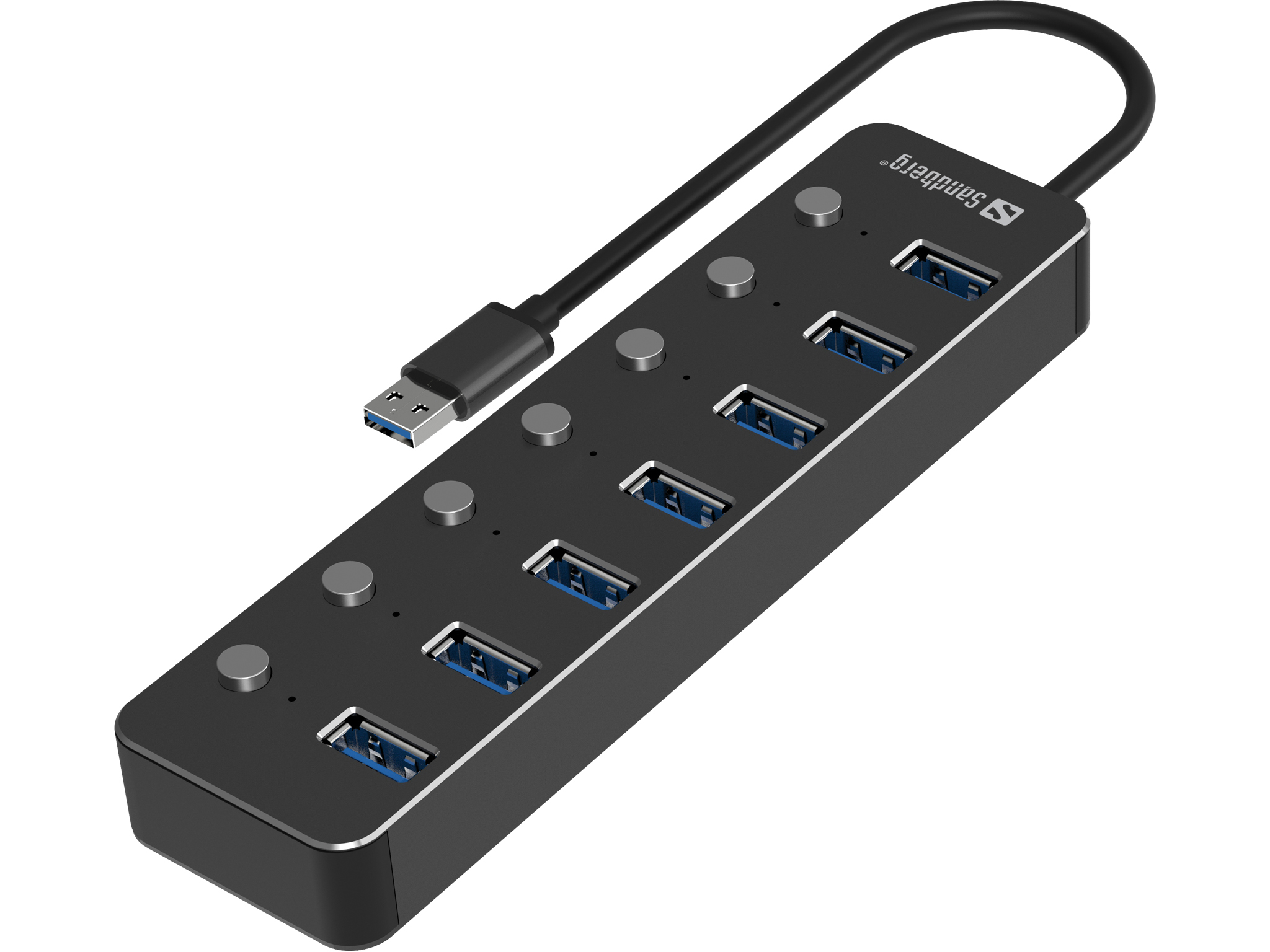 SANDBERG Hub - 7 x SuperSpeed USB 3.0 - Desktop