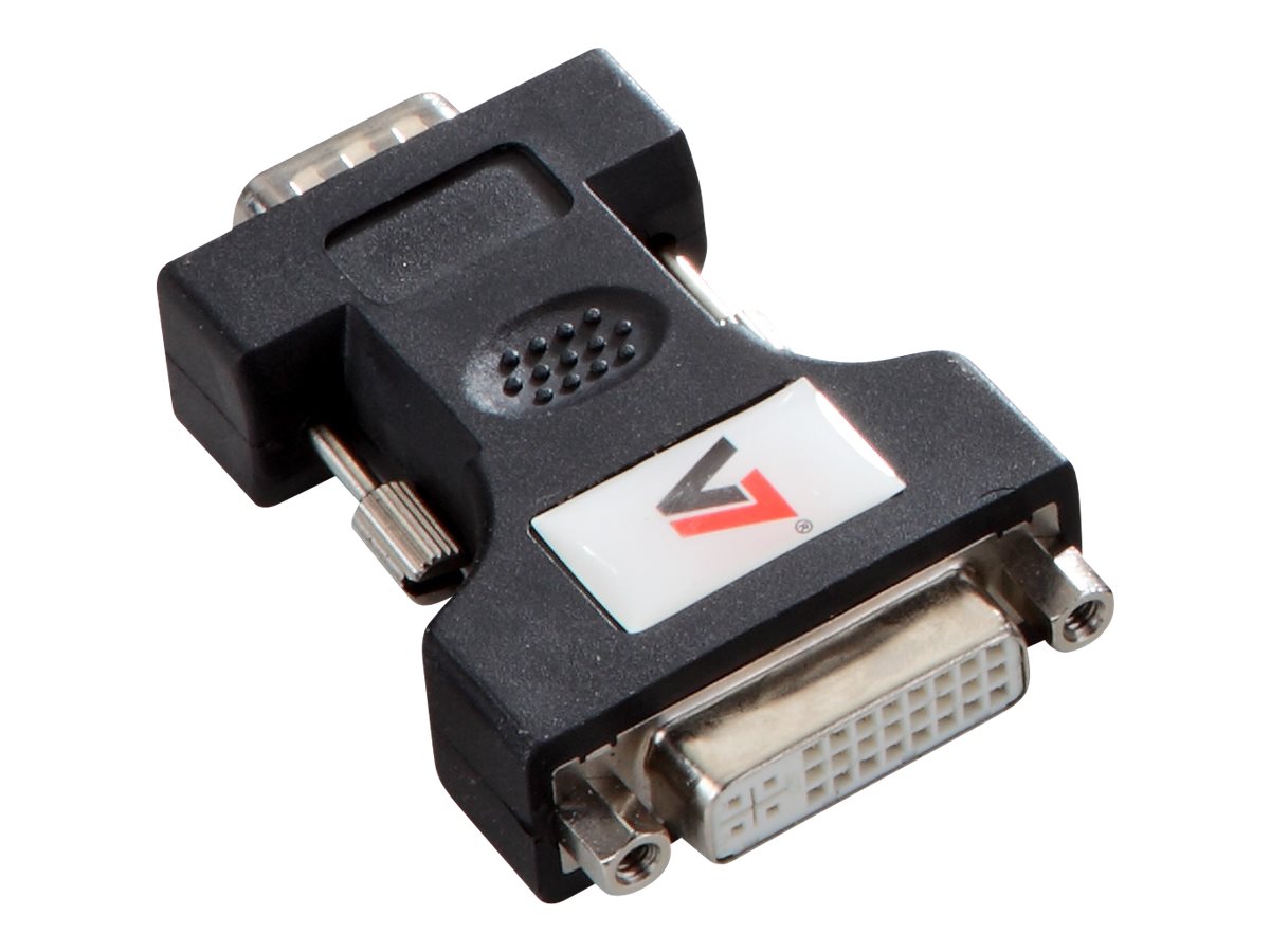 V7 VGA-Adapter - HD-15 (VGA) (M) zu DVI-I (W)
