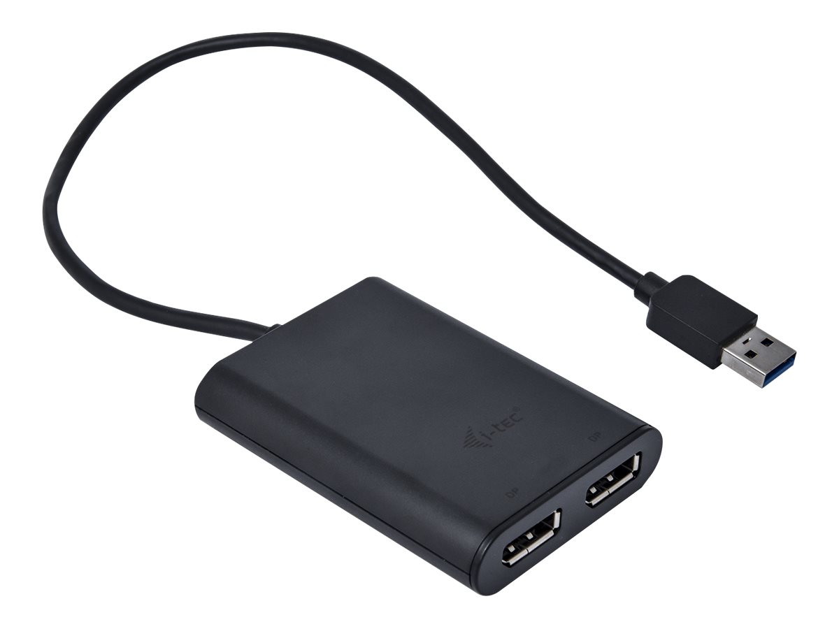 i-tec USB 3.0 A/C Dual DP Adapter - Externer Videoadapter