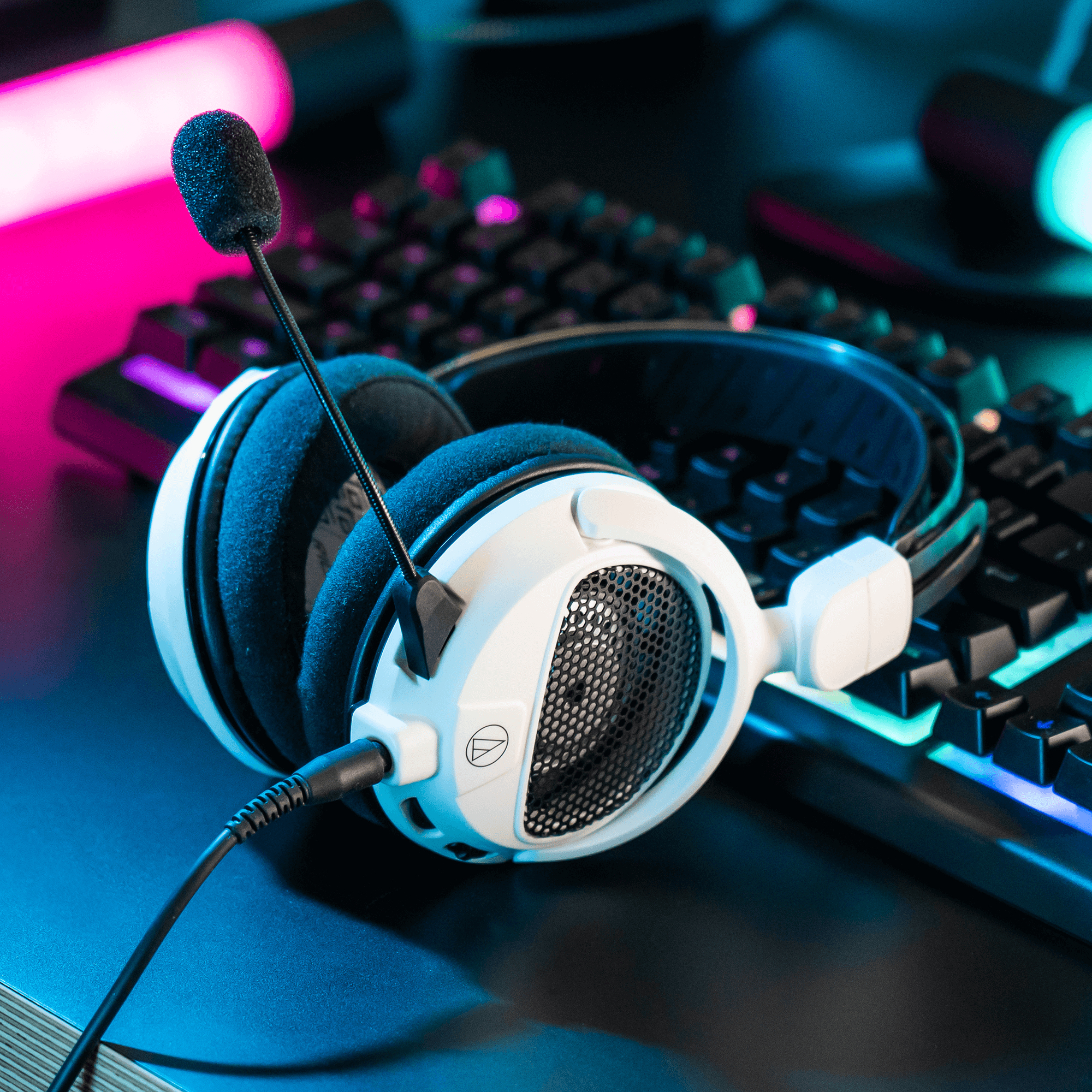 Audio-Technica ATH-GDL3 Gaming-Headset - weiß