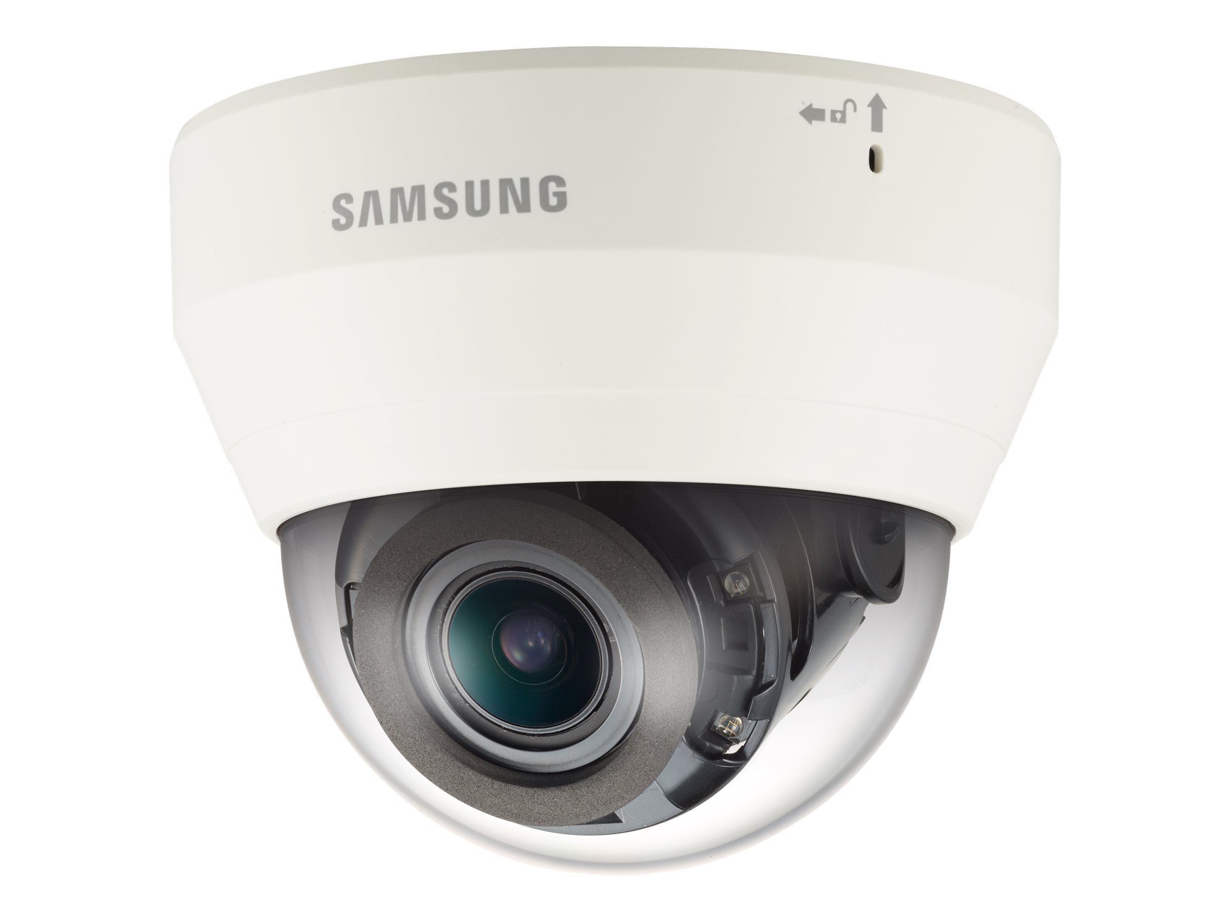 Hanwha Techwin WiseNet Q QND-7080R - Netzwerk-Überwachungskamera - Kuppel - Innenbereich - Farbe (Tag&Nacht)