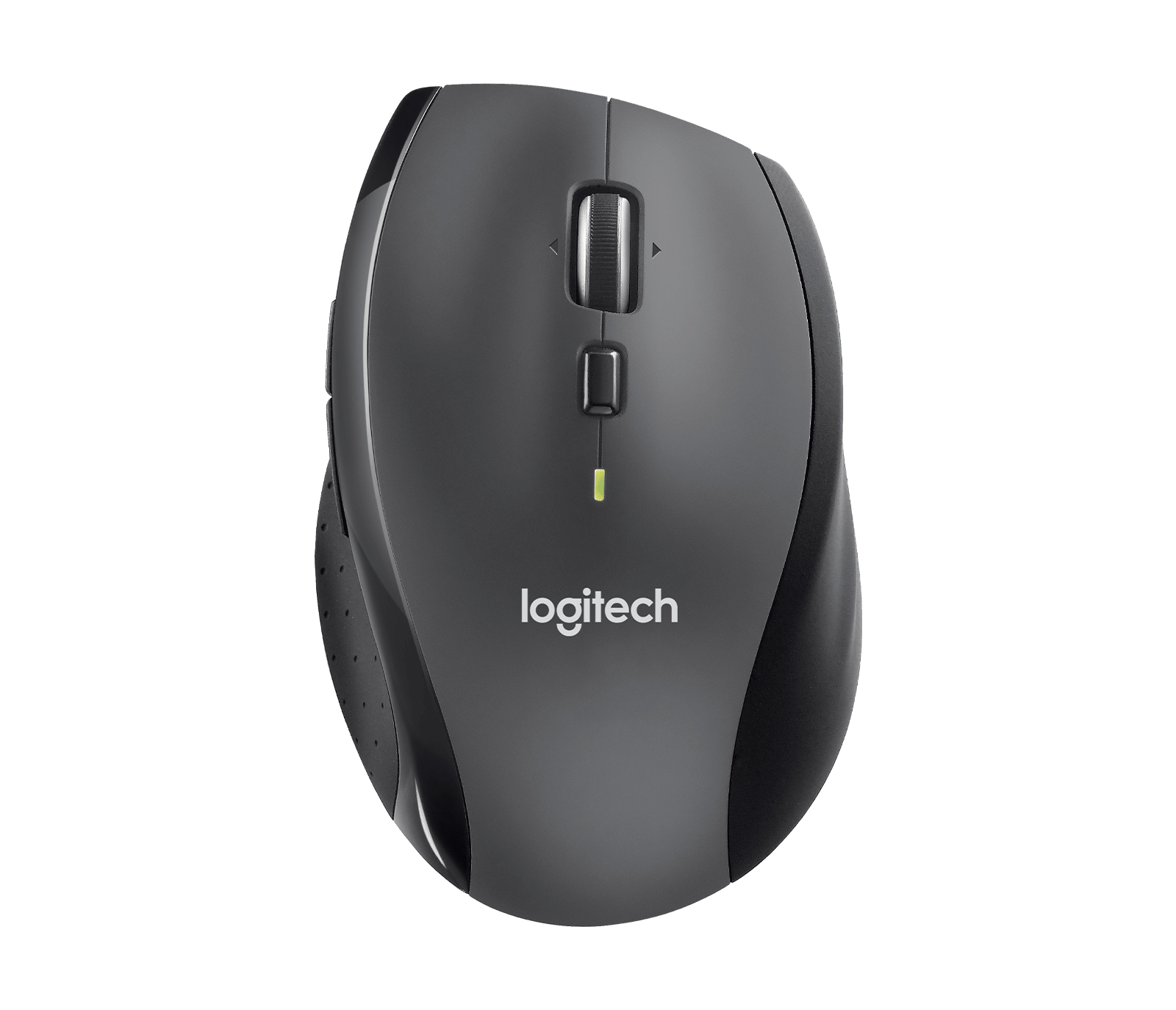 Logitech M705 - Maus - Für Rechtshänder - Laser - 7 Tasten - kabellos - 2.4 GHz - kabelloser Empfänger (USB)