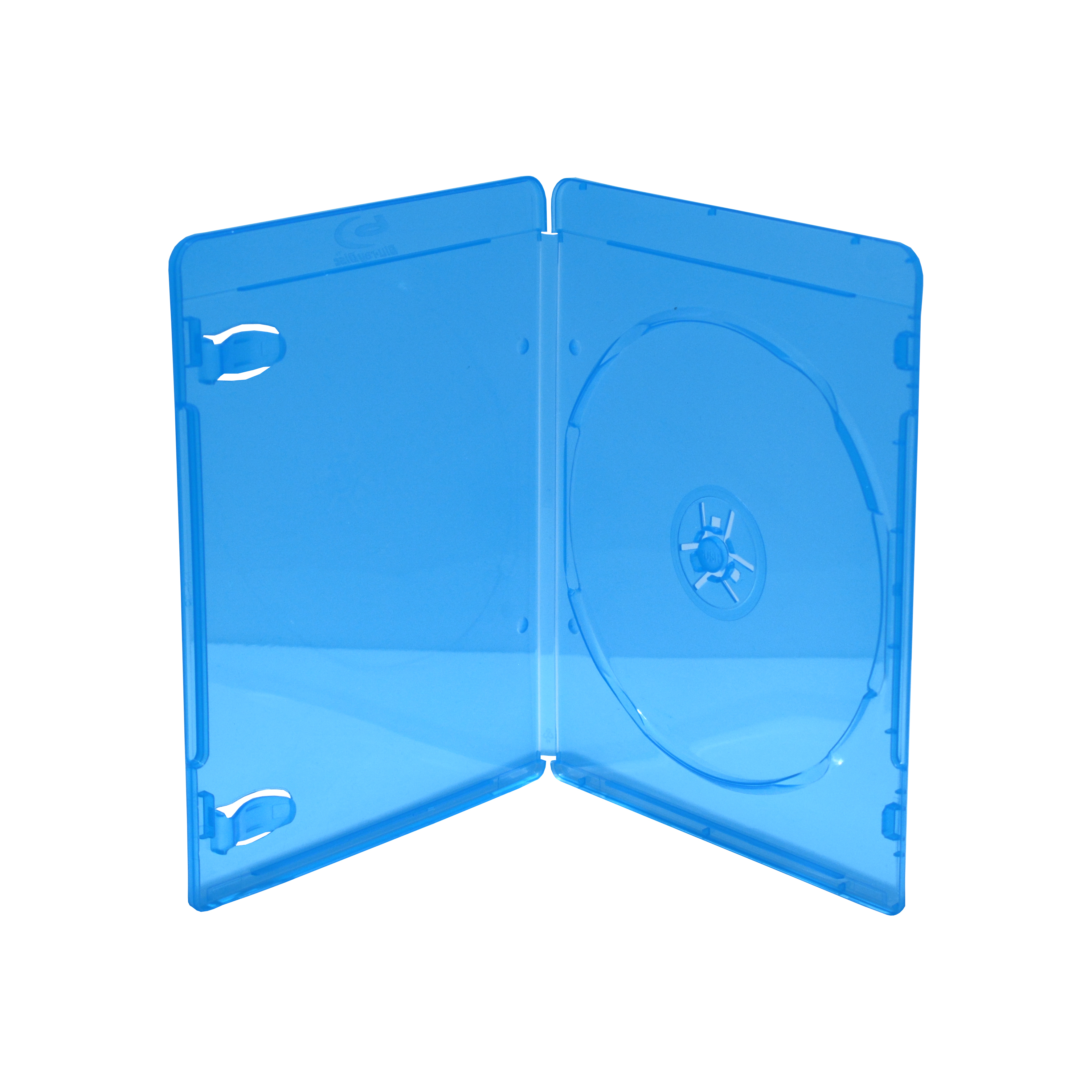 MEDIARANGE BOX39-50 - Blu-ray-Gehäuse - 1 Disks - Blau - Transparent - Kunststoff - 120 mm - Staubresistent - Kratzresistent