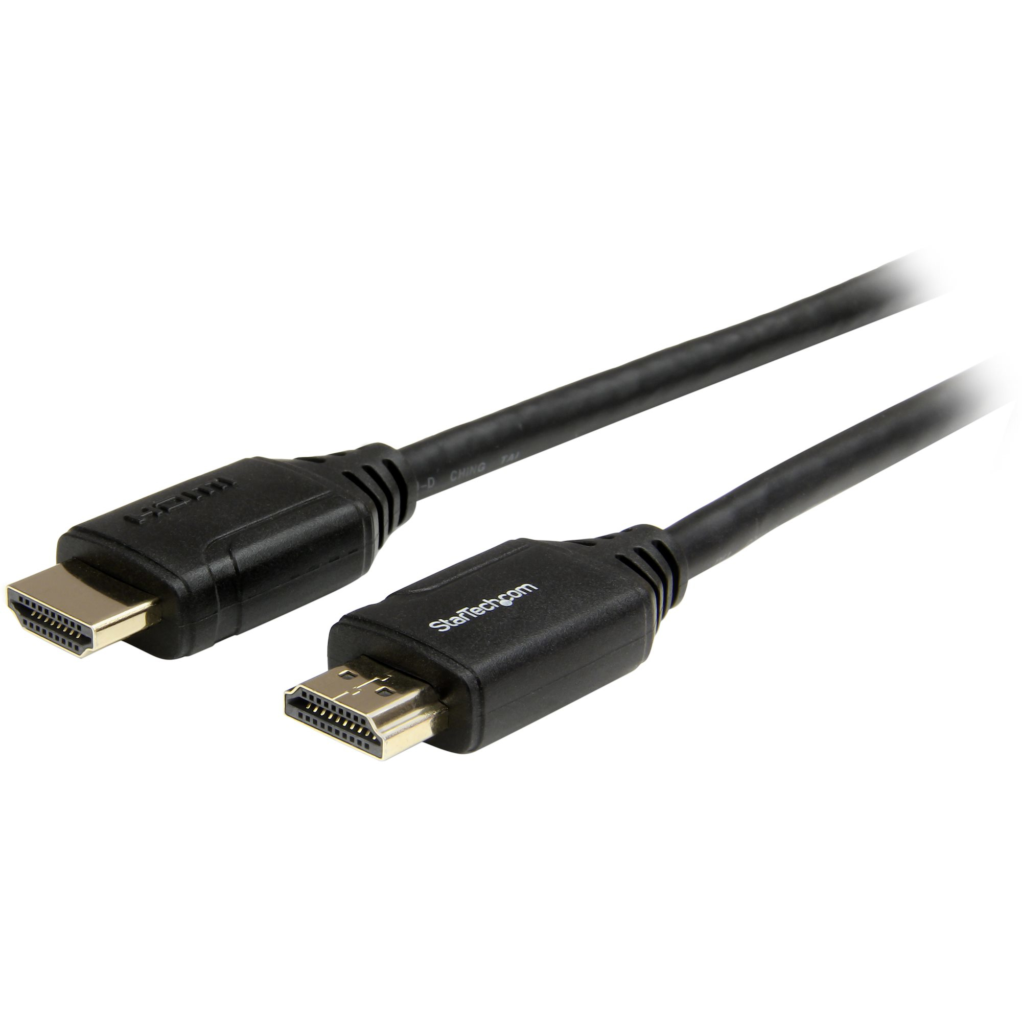 StarTech.com Premium High Speed HDMI Kabel mit Ethernet - 4K 60Hz - HDMI 2.0 - 1m - HDMI mit Ethernetkabel - HDMI (M)