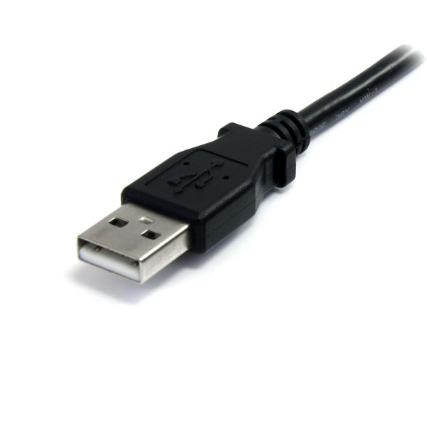 StarTech.com USB 2.0 Verlängerung 90cm - USB-A Verlängerungskabel Stecker auf Buchse - Schwarz - USB-Verlängerungskabel - USB (M)