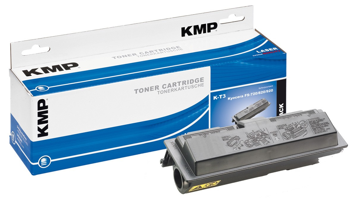 KMP K-T3 - Schwarz - kompatibel - Tonersatz (Alternative zu: Kyocera TK-110)