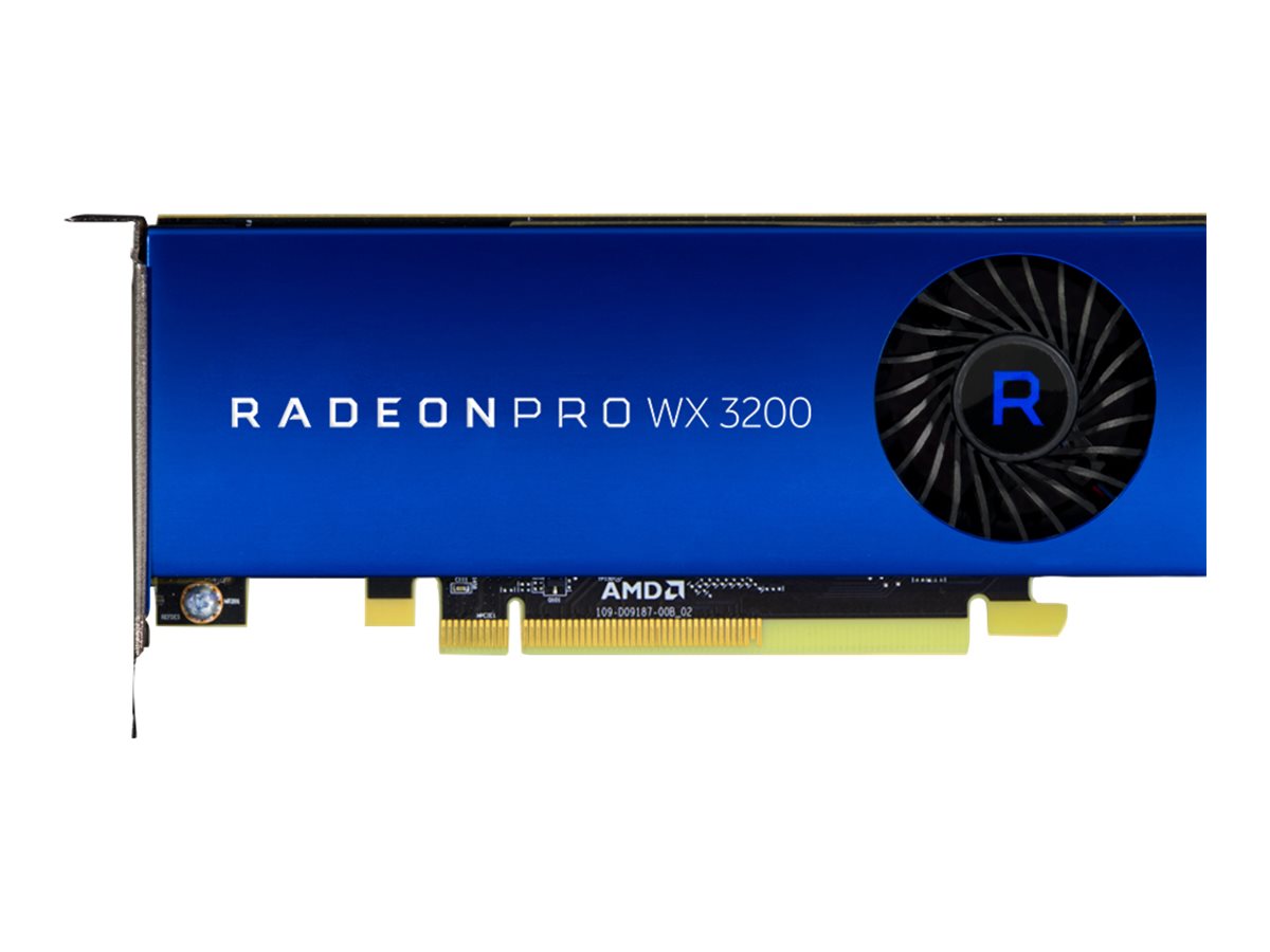 HP AMD Radeon Pro WX 3200 - Grafikkarten - Radeon Pro WX 3200 - 4 GB GDDR5 - PCIe 3.0 x16 - 4 x Mini DisplayPort - für Workstation Z2 G4 (MT, SFF)