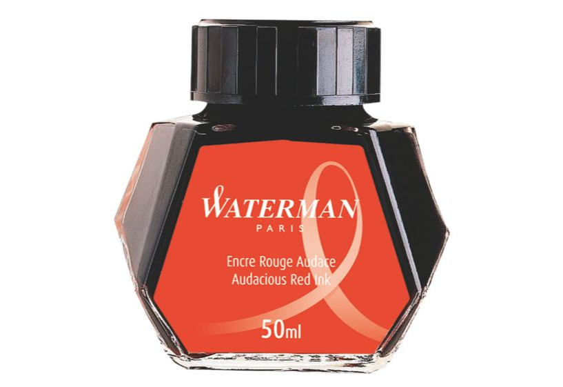 WATERMAN S0110730 - Rot - Schwarz - Transparent - Füllfederhalter - 50 ml - 1 Stück(e)