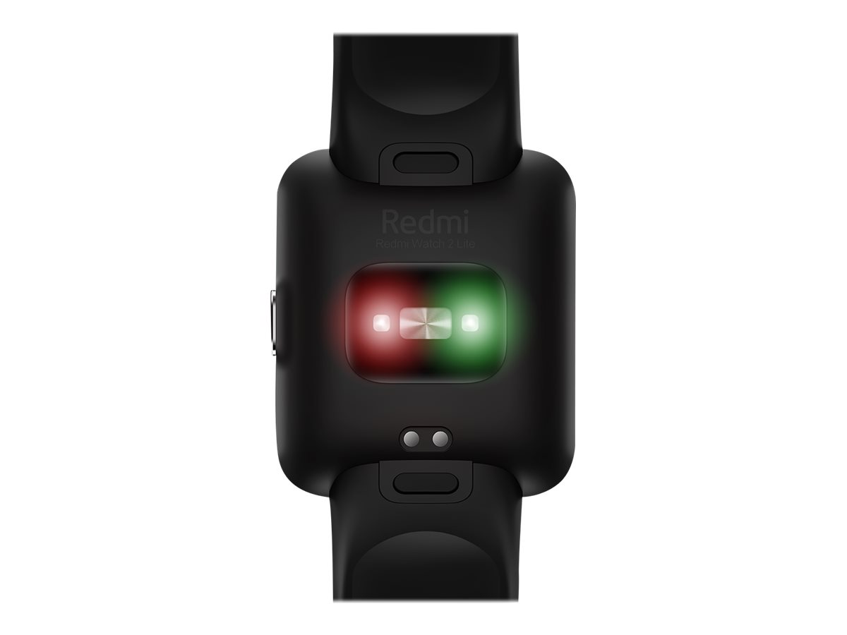 Xiaomi Redmi Watch 2 Lite - Schwarz - intelligente Uhr mit Riemen - Handgelenkgröße: 140-210 mm - Anzeige 3.9 cm (1.55")