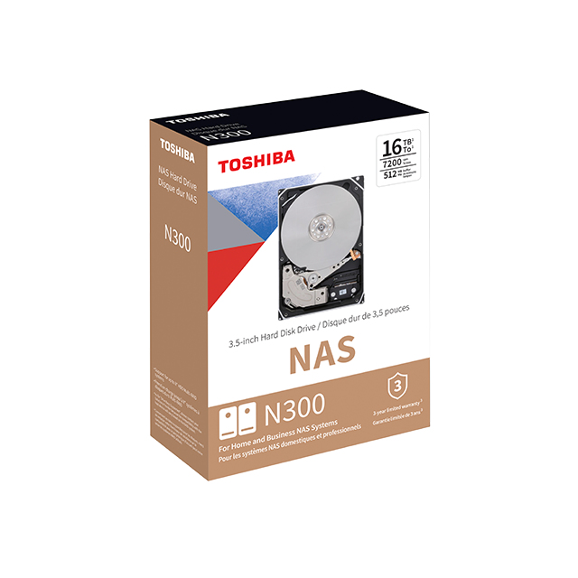 Toshiba N300 NAS - Festplatte - 8 TB - intern - 3.5" (8.9 cm)