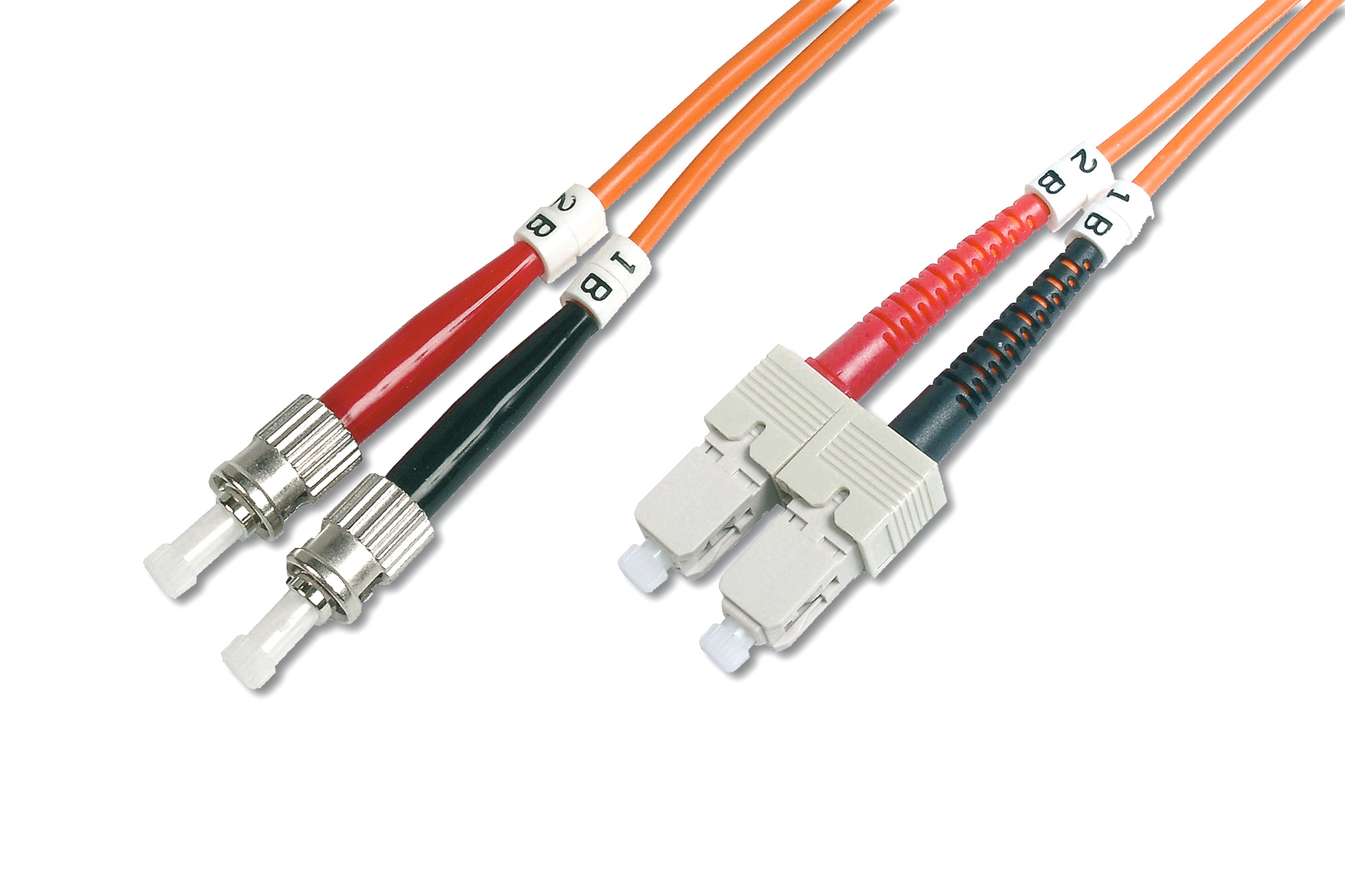 DIGITUS Patch-Kabel - ST multi-mode (M) zu SC multi-mode (M)