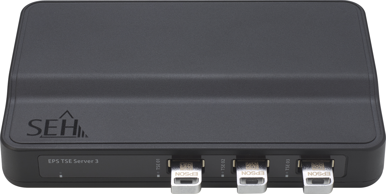 Epson Fiscal Server for Germany (EPS TSE Server 3) - Deutschland - USB Typ-A - Gleichstrom - 160 mm - 260 mm - 52 mm
