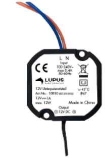 Lupus Netzteil - Wechselstrom 100-240 V - 12