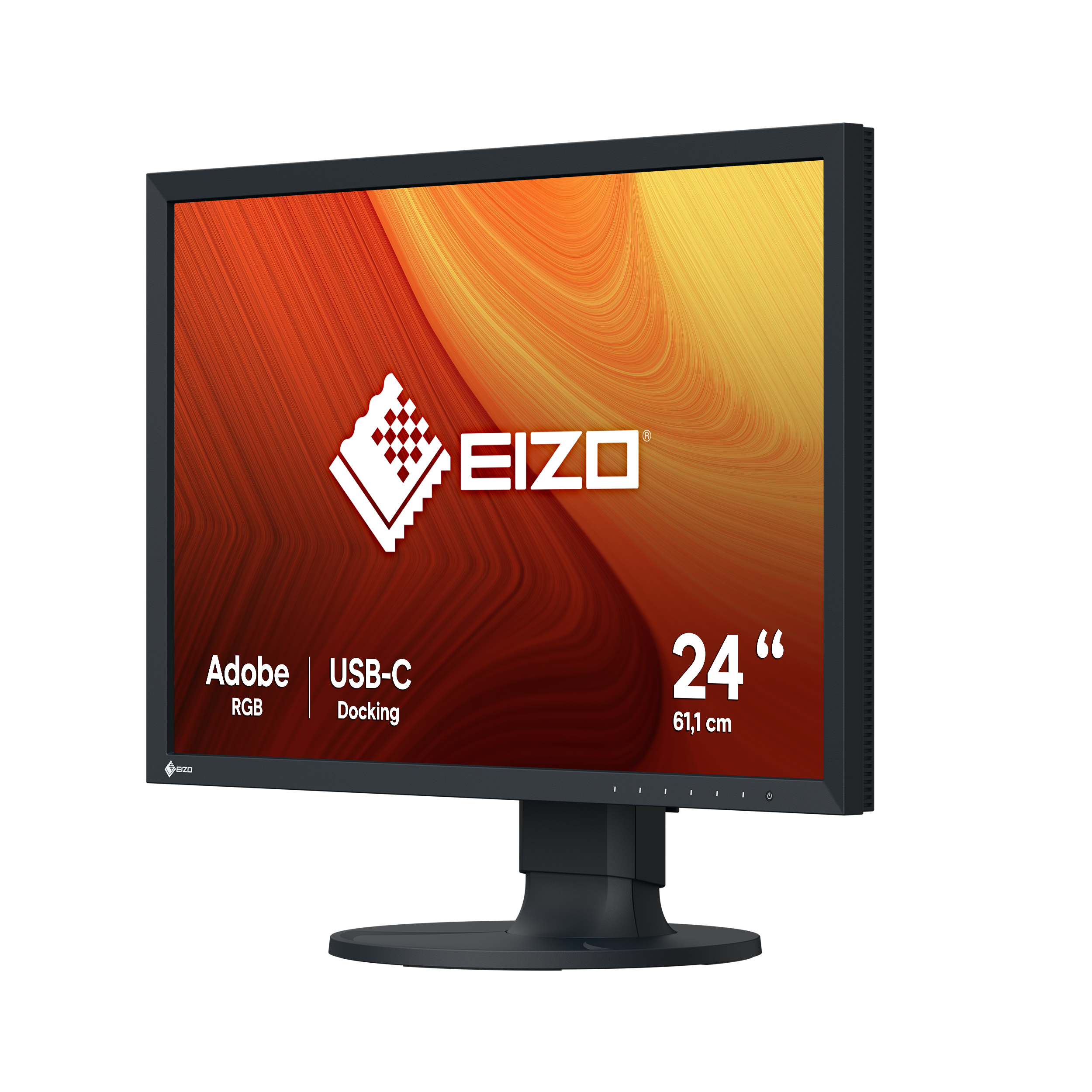 EIZO 61.0cm (24") CS2400S 16:10 HDMI+DP+USB-C IPS black - Flachbildschirm (TFT/LCD) - 24"