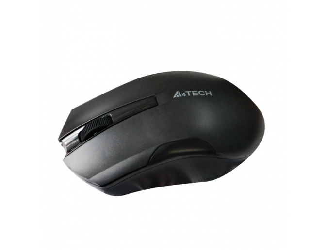 A4tech V-Track G3-200N - Maus - optisch - 3 Tasten - kabellos - 2.4 GHz - kabelloser Empfänger (USB)