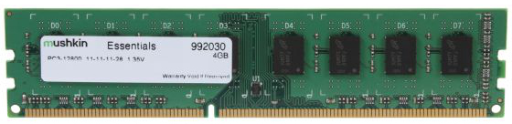 Mushkin Essentials - DDR3 - Modul - 4 GB - DIMM 240-PIN