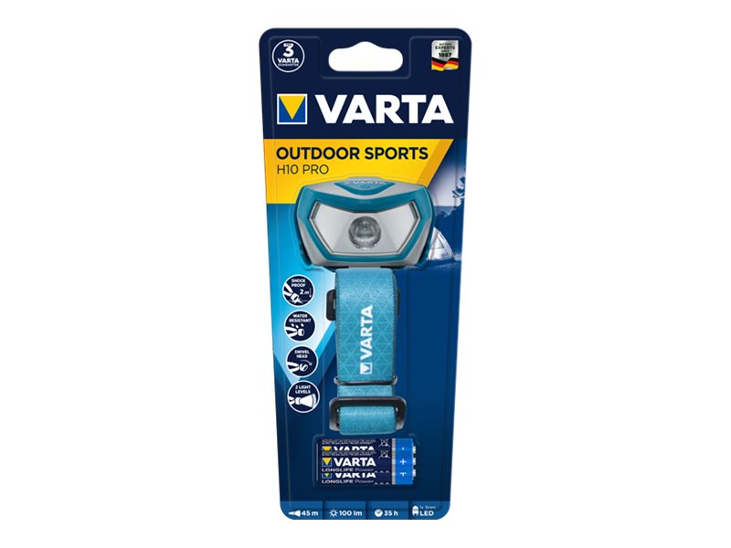 Varta Outdoor Sports H10 PRO - Stirnlampe - LED