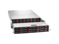 HPE Apollo 4200 Gen10 Qumulo Hybrid Node - Server - Rack-Montage - 2U - zweiweg - 1 x Xeon Silver 4210R / 2.4 GHz - RAM 64 GB - Hot-Swap 8.9 cm (3.5")