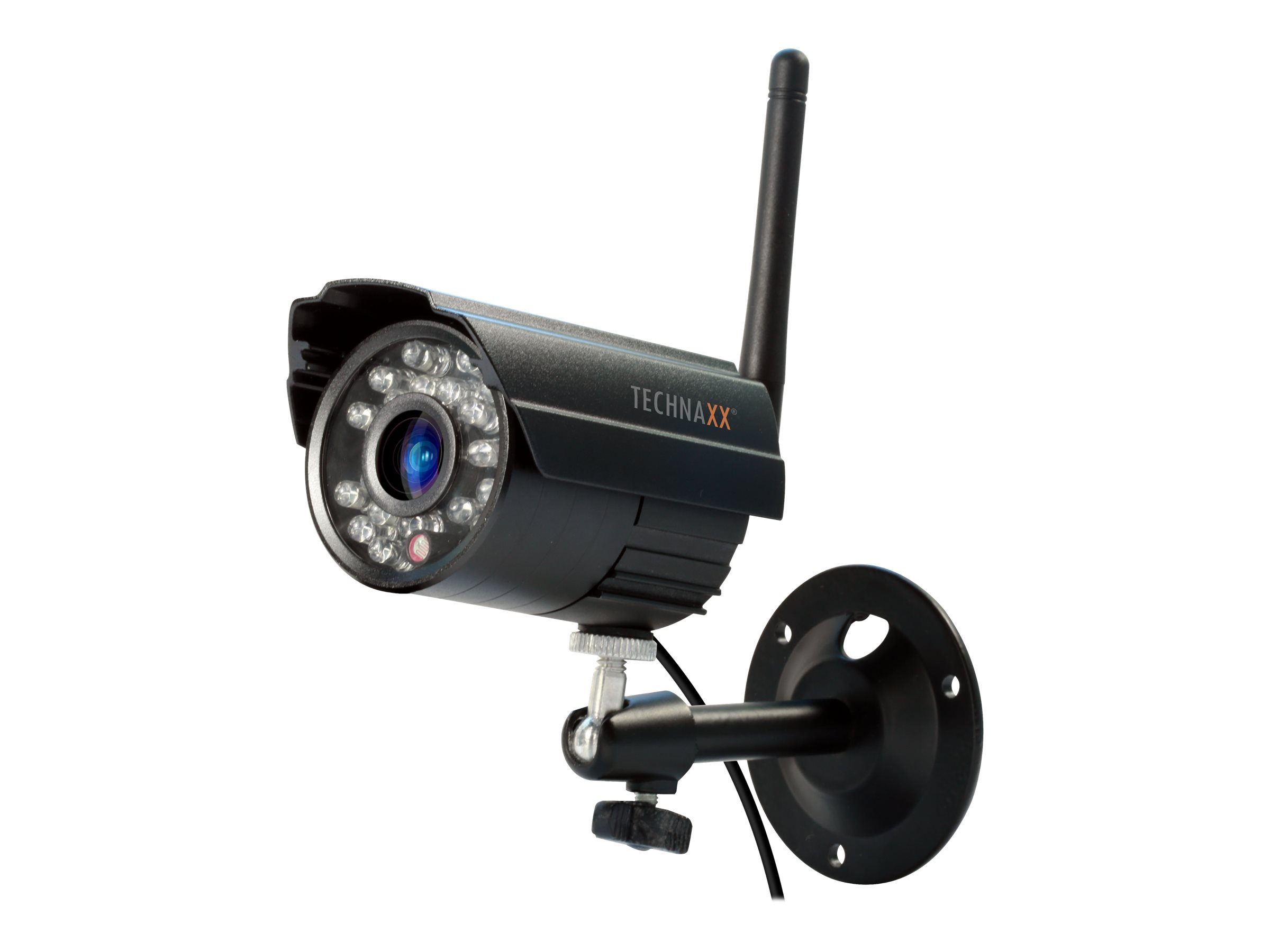 Technaxx Easy Security Camera Set TX-28 - Monitor + DVR + Kamera(s) - drahtlos - 17.8 cm (7")
