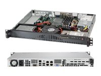 Supermicro SuperServer 5018A-MLTN4 - Server - Rack-Montage - 1U - 1-Weg - 1 x Atom C2550 - RAM 0 GB - SATA - nicht Hot-Swap-fähig 8.9 cm (3.5")