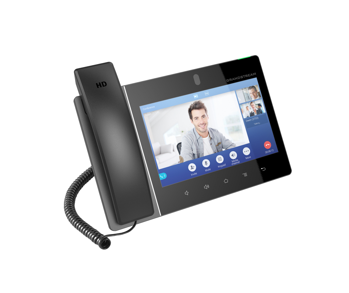 Grandstream GXV3380 - IP-Videotelefon - mit Digitalkamera, Bluetooth-Schnittstelle - IEEE 802.11a/b/g/n/ac (Wi-Fi)