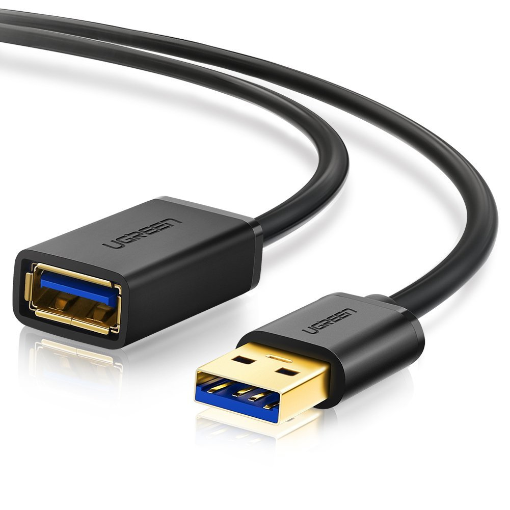 Ugreen 10368 - 1 m - USB A - USB A - 3.2 Gen 1 (3.1 Gen 1) - Schwarz