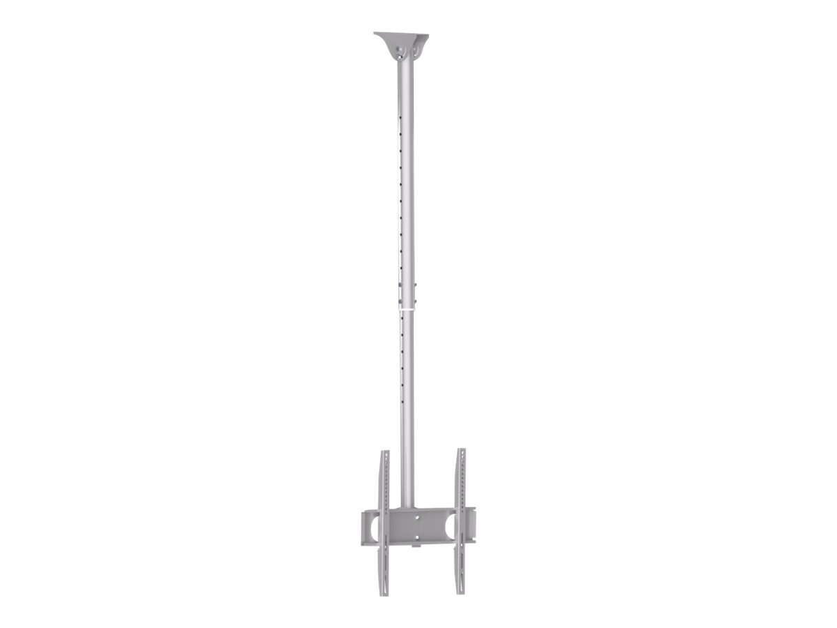Sunne PL-C62 - Befestigungskit (Deckenhalterung) - für Flachbildschirm - Stahl - Silber - Bildschirmgröße: 94-160 cm (37"-63")