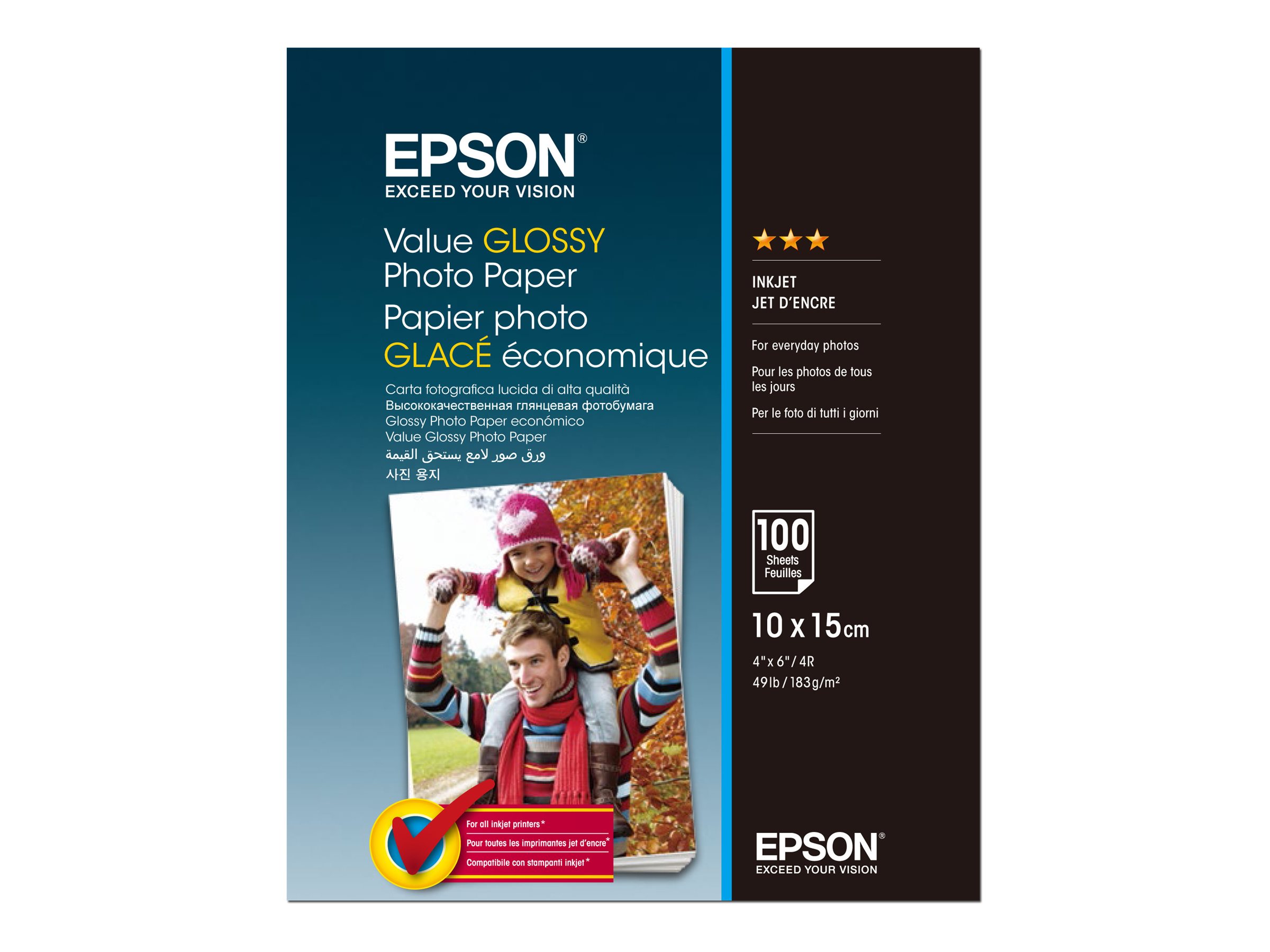 Epson Value - Glänzend - 100 x 150 mm - 183 g/m²
