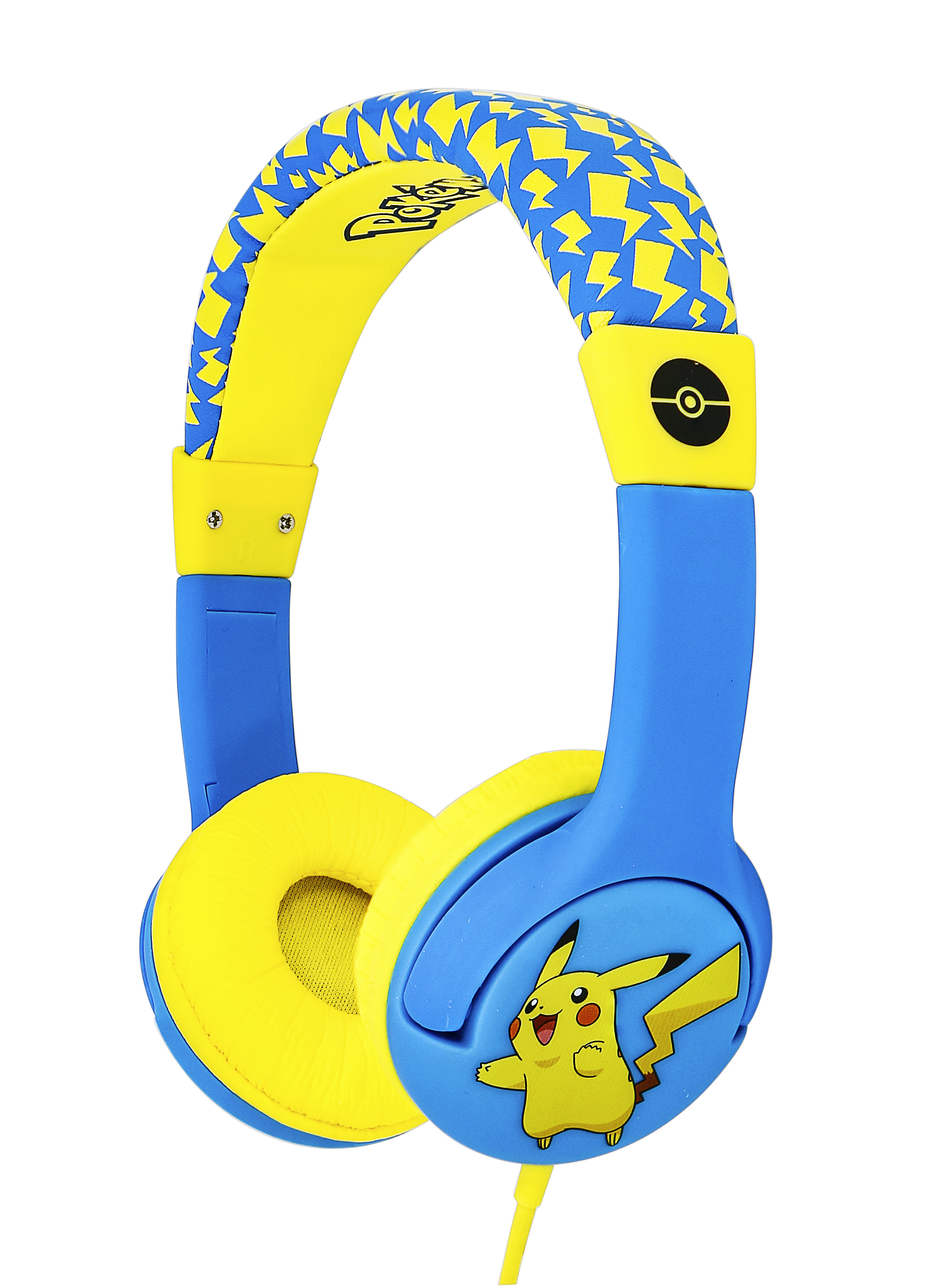 OTL Trading Pikachu Premier Children's Headphone 3 to 7 Years Turquoise/Yellow