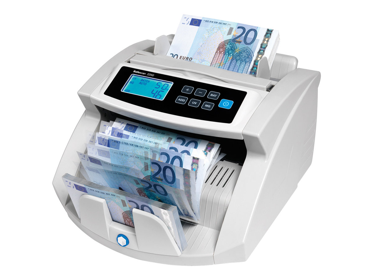Safescan 2250 - Banknotenzähler - Fälschungserkennung