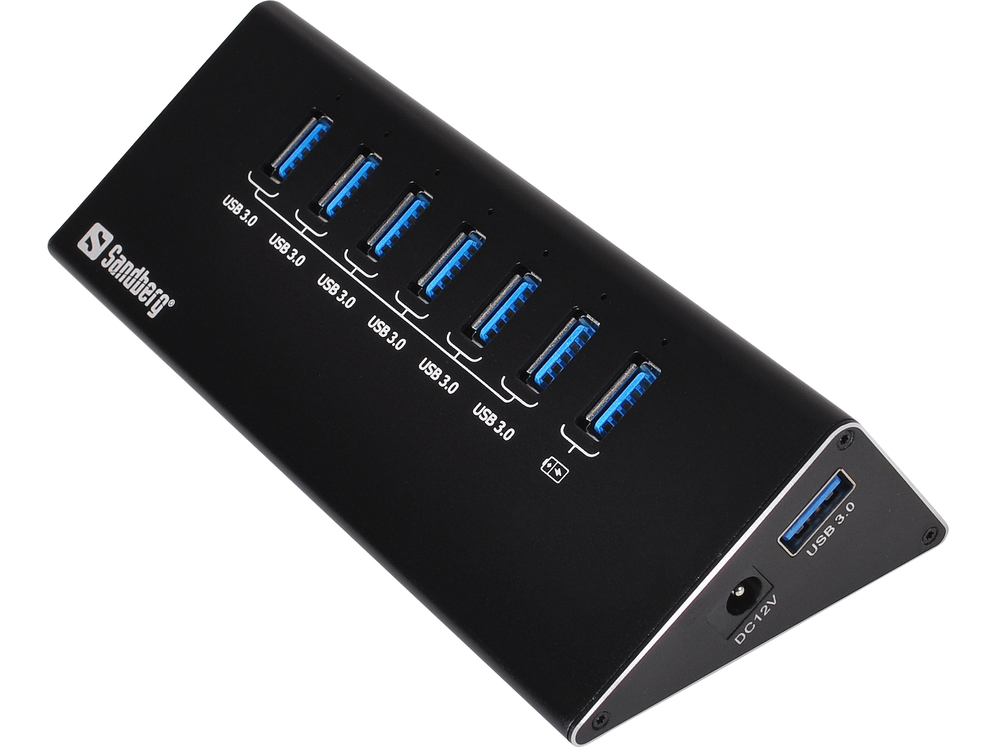SANDBERG USB 3.0 Hub 7 ports - Hub - 7 x SuperSpeed USB 3.0