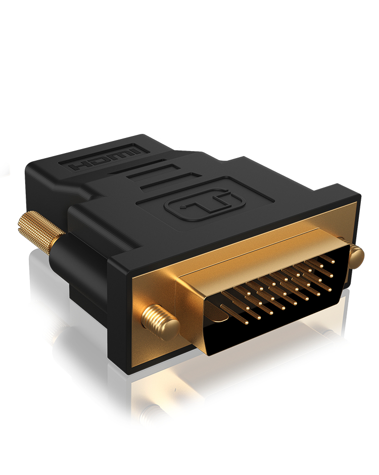 ICY BOX IB-AC552 - DVI-D - HDMI Typ A (Standard) - Männlich - Weiblich - Gerade - Gerade