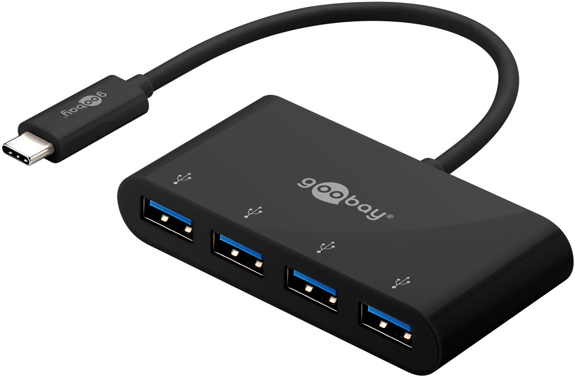Goobay USB-C Multiport-Adapter 4-fach 61073