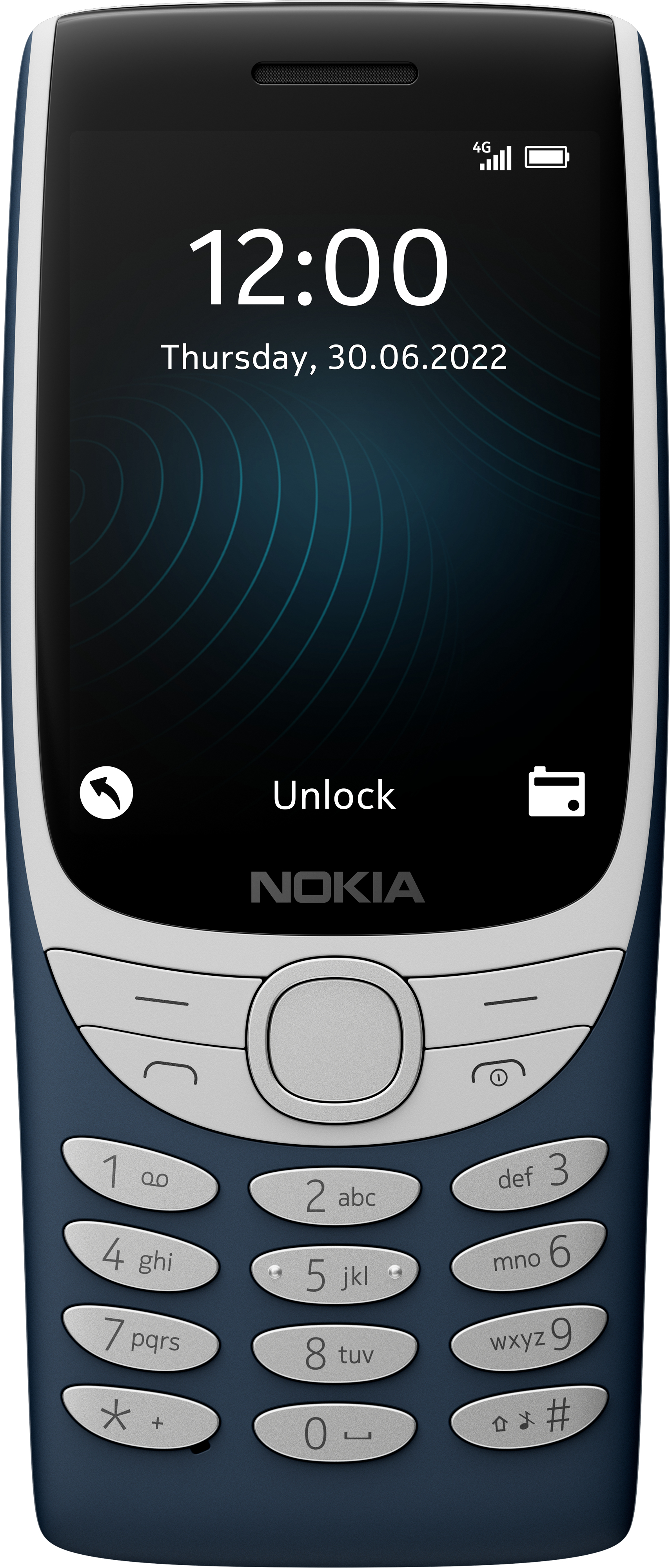 Nokia 8210 4G - 4G Feature Phone - Dual-SIM - RAM 48 MB / Interner Speicher 128 MB