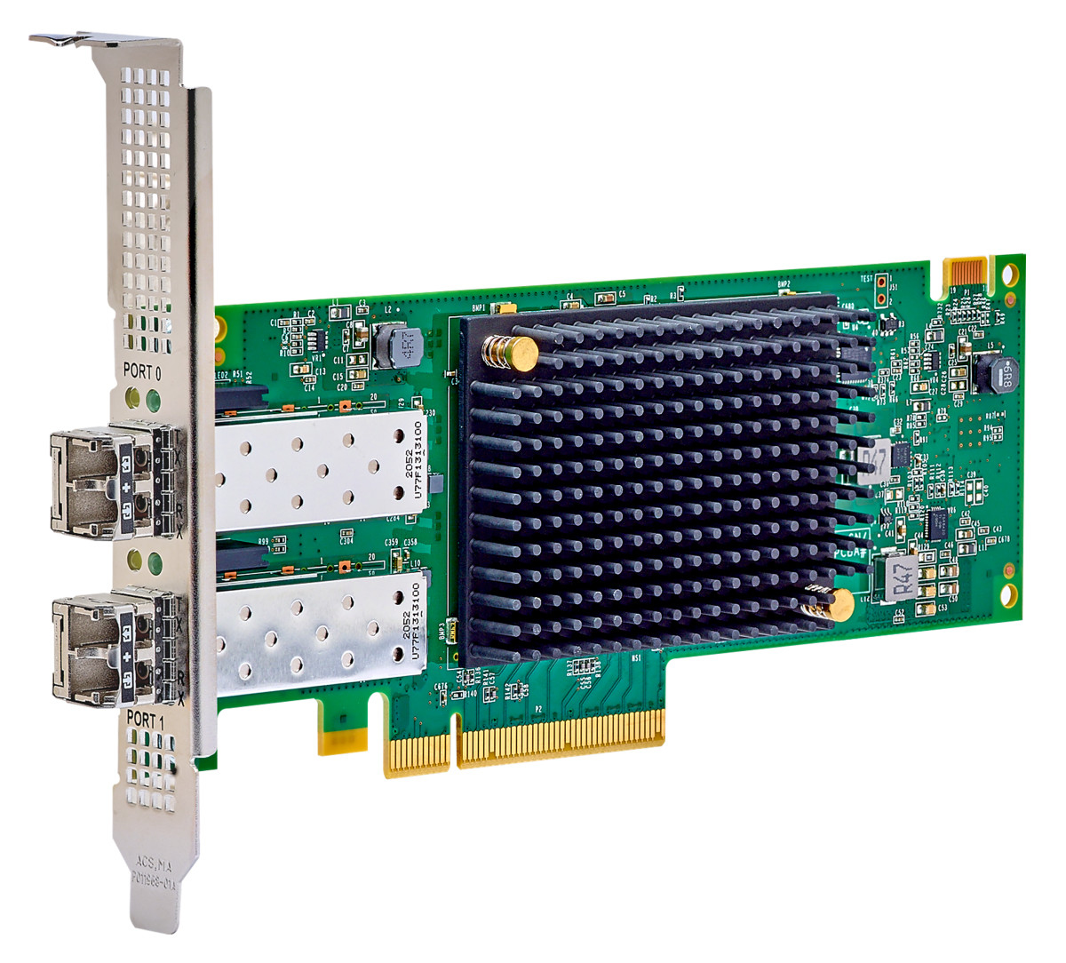Lenovo ThinkSystem Emulex LPe36002 - Hostbus-Adapter - PCIe 4.0 x8 Low-Profile - 64Gb Fibre Channel Gen 7 (Short Wave)
