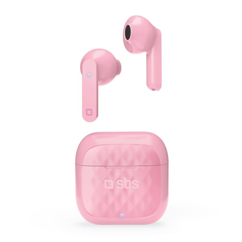 SBS Air Free True Wireless Earphones rosa