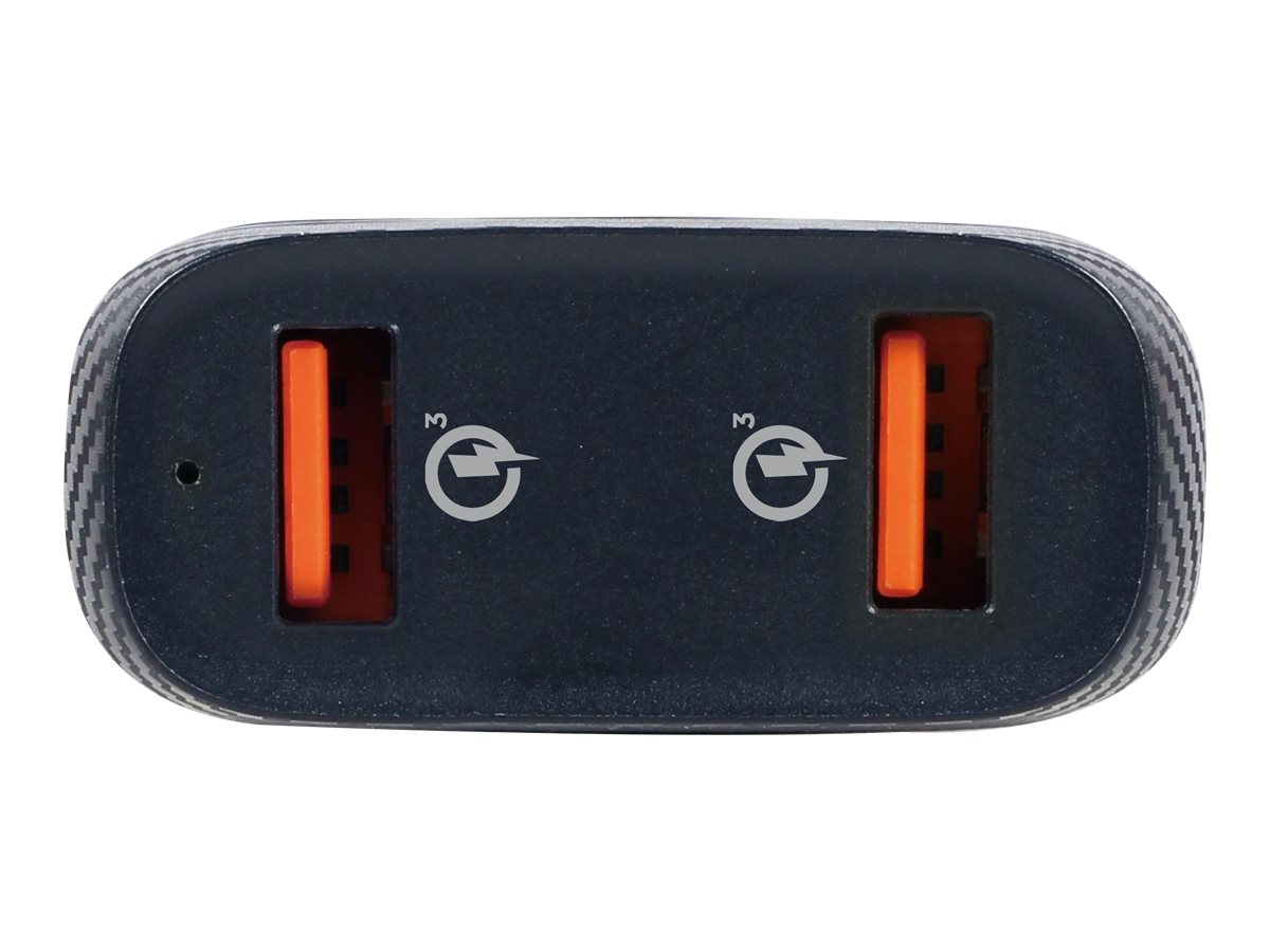 Gembird Auto-Netzteil - 36 Watt - 3 A - QC 3.0 - 2 Ausgabeanschlussstellen (2 x USB)