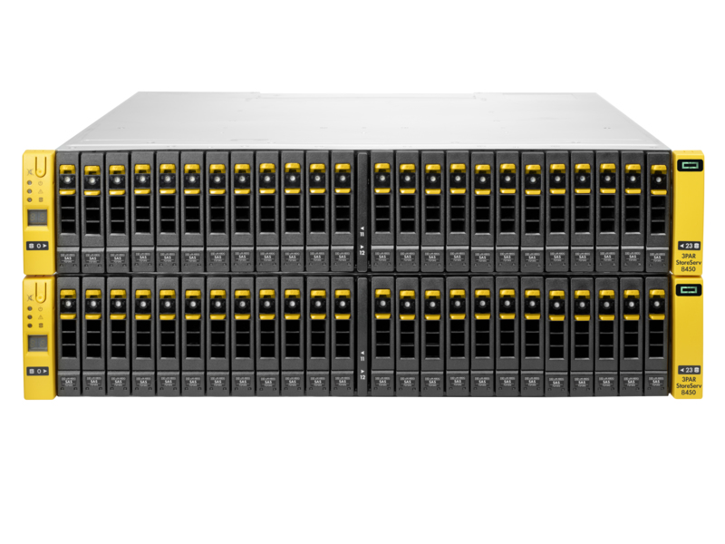HPE 3PAR StoreServ 8450 4-node Storage Base - Festplatten-Array - 48 Schächte (SAS)