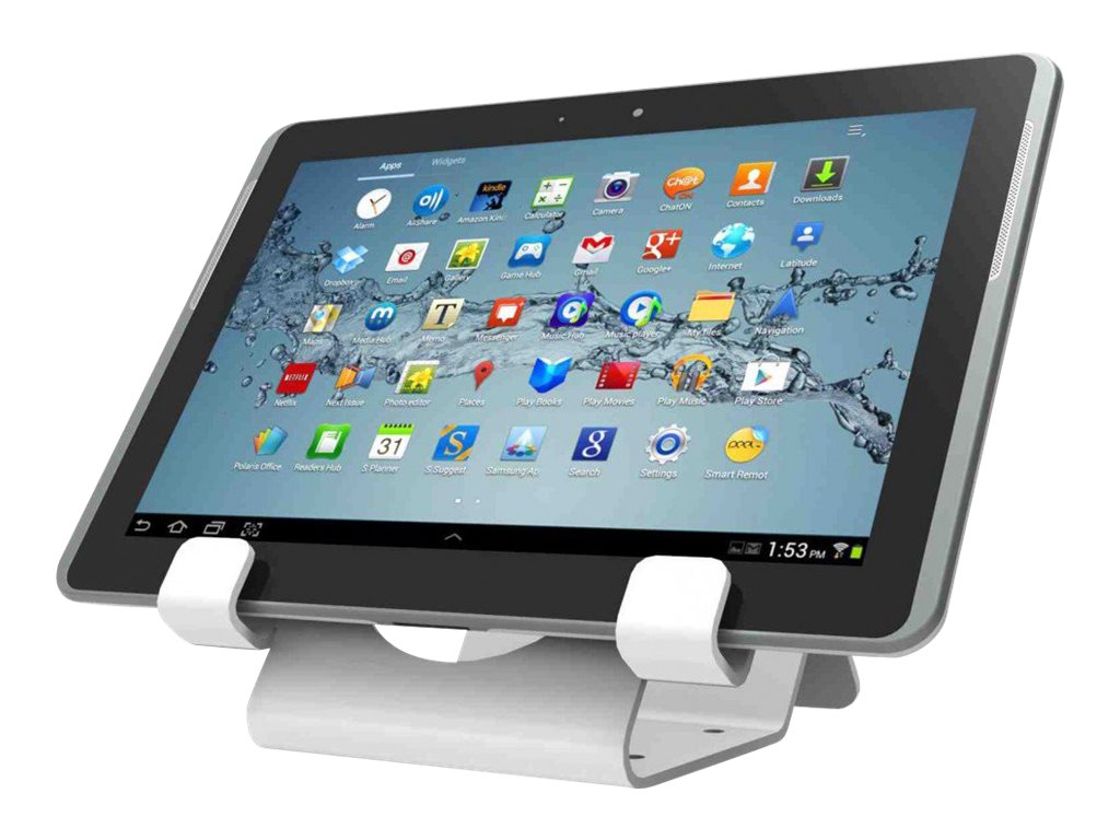 Compulocks Universal Tablet Holder Display With Keyed Cable Lock