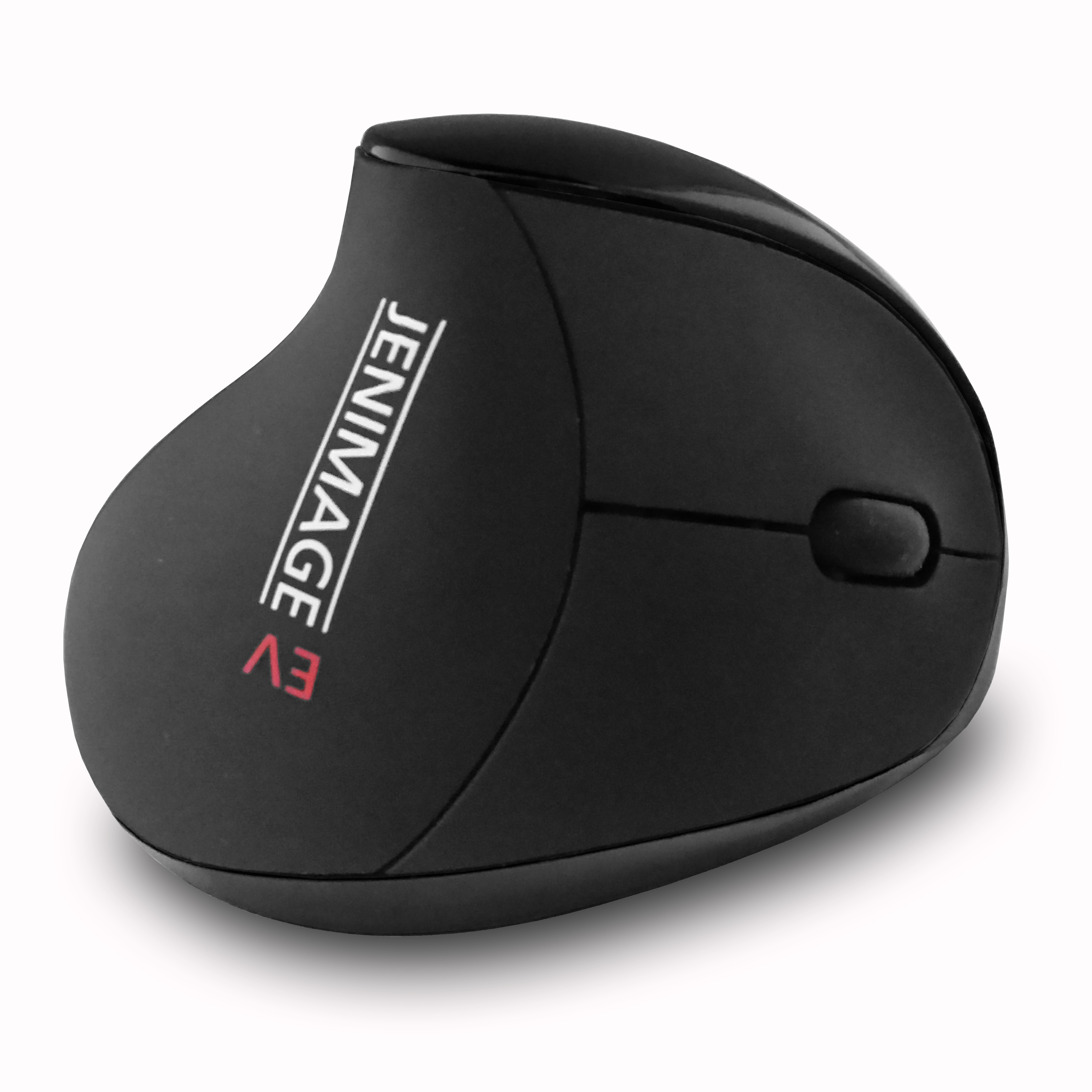 Quinta JENIMAGE EV - Vertical mouse - ergonomisch - 5 Tasten - kabellos - kabelloser Empfänger (USB)