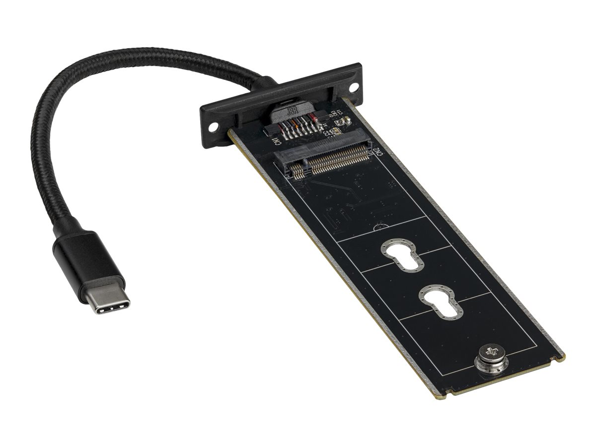 StarTech.com SM21BMU31CI3 M.2 SSD-Gehäuse für M.2-SATA-Laufwerke (USB 3.1 G - USB-C - tragbares externes M.2-Gehäuse)