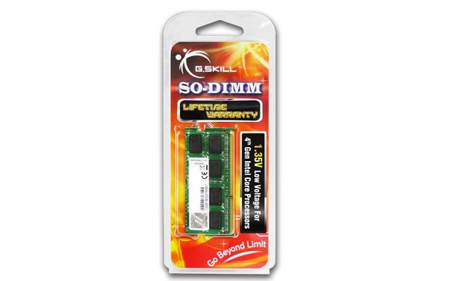 G.Skill DDR3 - Modul - 4 GB - 1600 MHz - 1.35