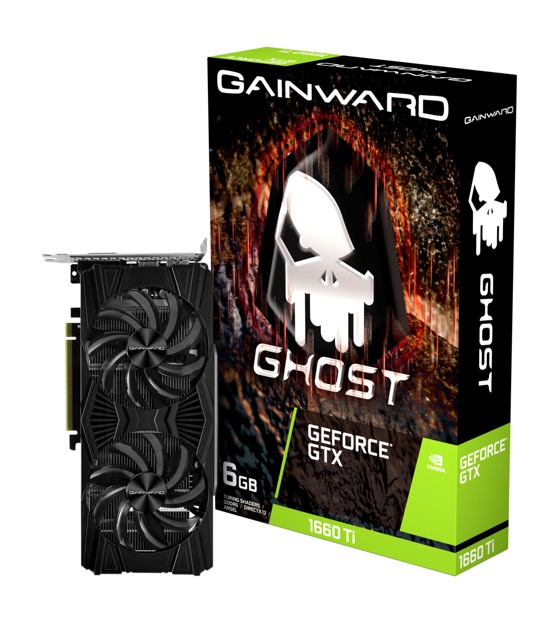 Gainward GeForce GTX 1660Ti Ghost - Grafikkarten