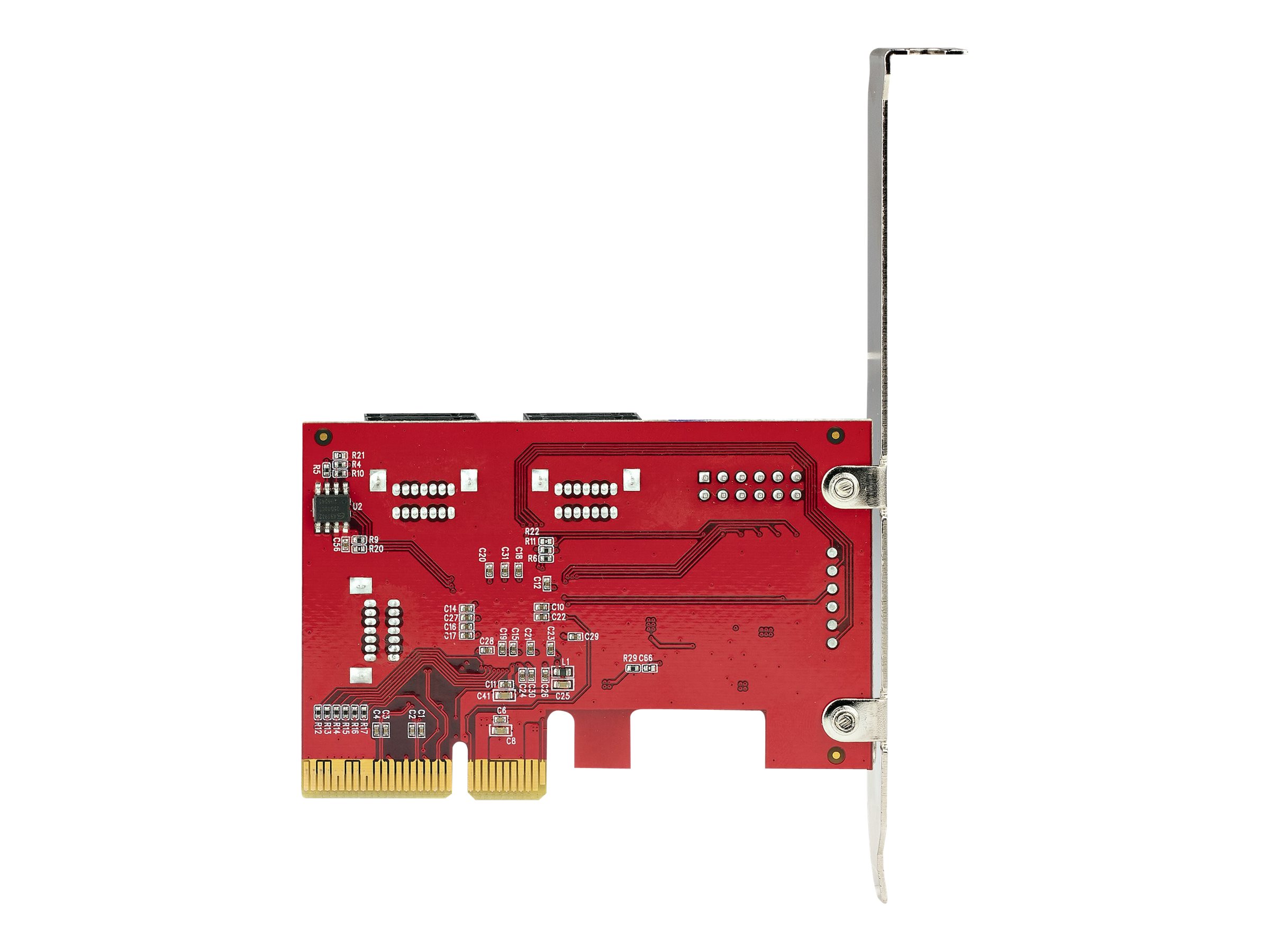 StarTech.com PCIe SATA Controller Karte - 6 Port SATA 3 Erweiterungskarte/Kontroller - 6Gbit/s - Voll- und Low-Profile Blende - PCI Express Festplatten kontroller/Adapter (6P6G-PCIE-SATA-CARD)