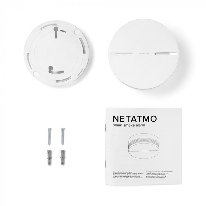 Netatmo Smart Smoke Alarm - Rauchmelder - 802.11b/g/n, Bluetooth 4.0