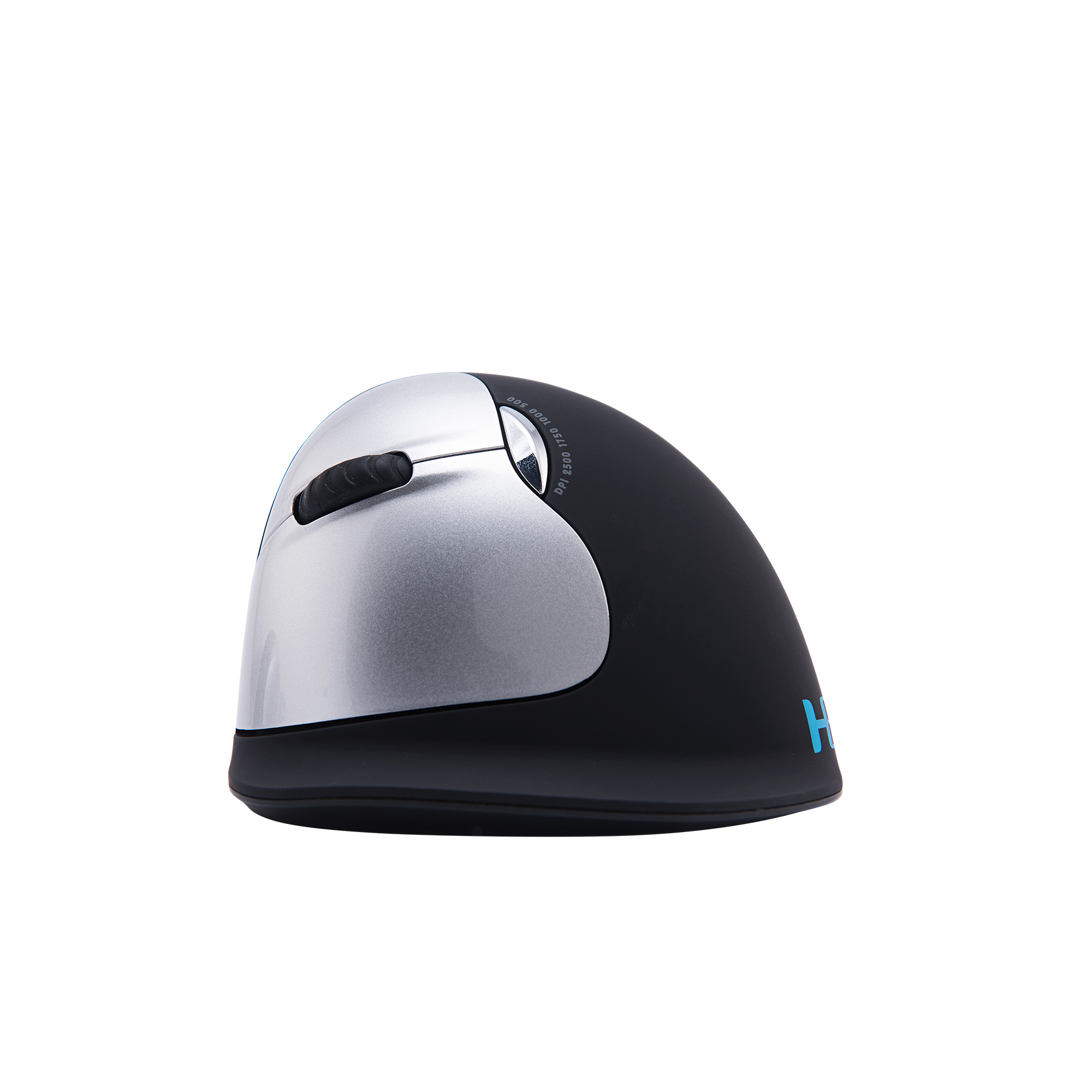 R-Go HE Mouse - Maus - ergonomisch - Für Linkshänder - 5 Tasten - kabellos - 2.4 GHz - kabelloser Empfänger (USB)