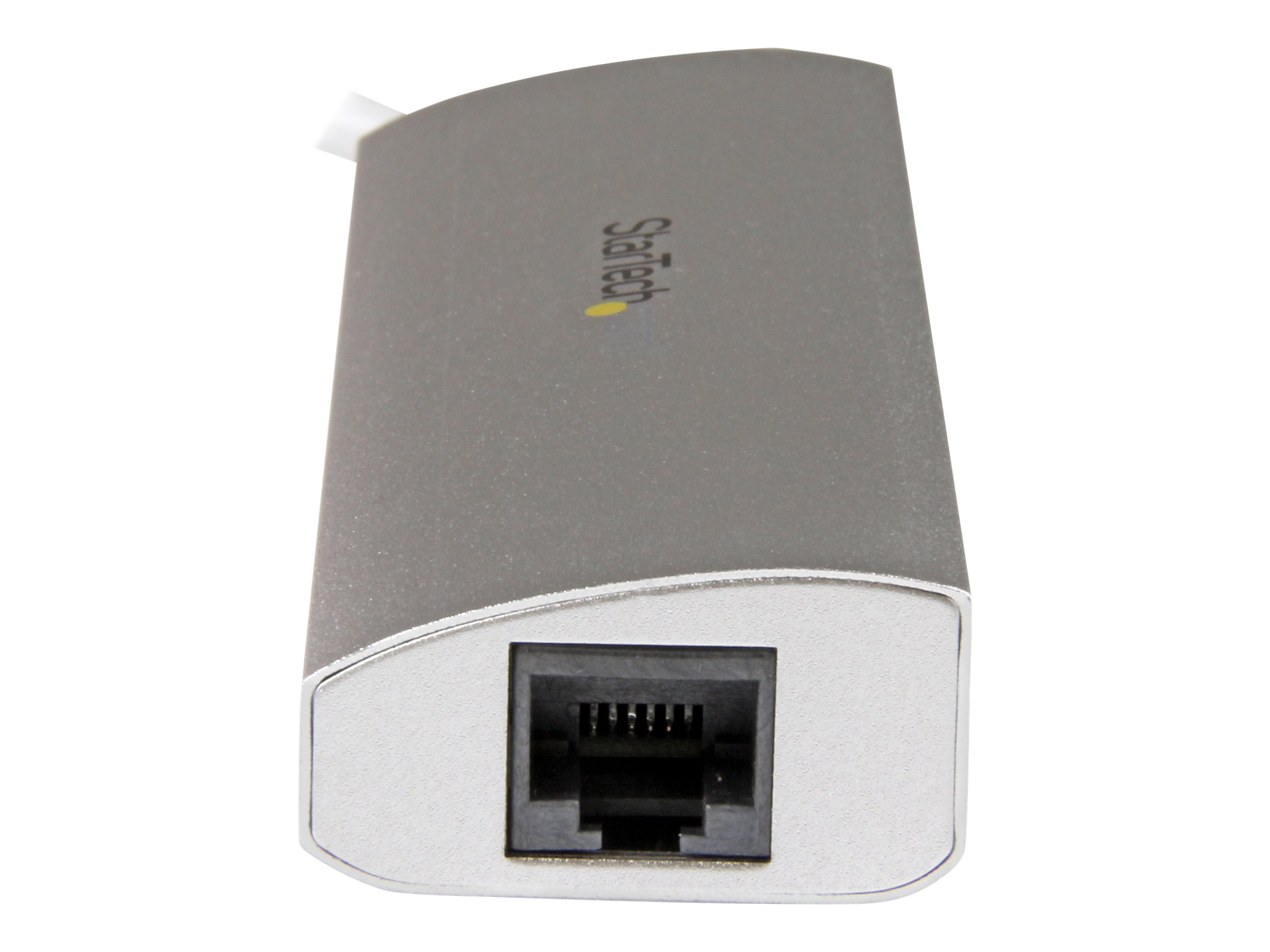 StarTech.com 3 Port mobiler USB 3.0 Hub plus Gigabit Ethernet